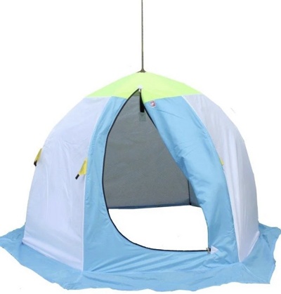 Зимняя палатка Медведь Зонт 2 (1.85*1.85/1.45m) утеплённая (3-х сл) , М32у
